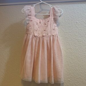 Cat & Jack Elegant Pink Formal Dress